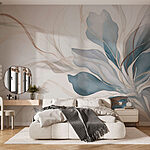 Papier peint Gros plan sur une fleur