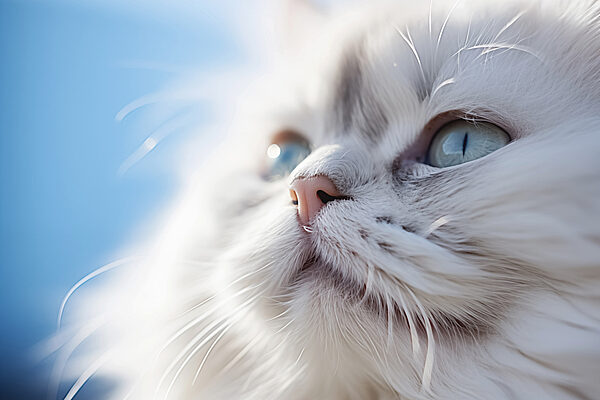 Gros plan sur un chat Gros plan sur un chat