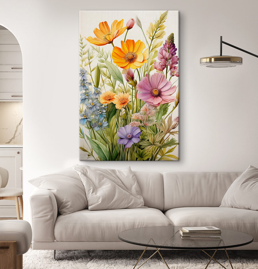 Gros plan sur des fleurs