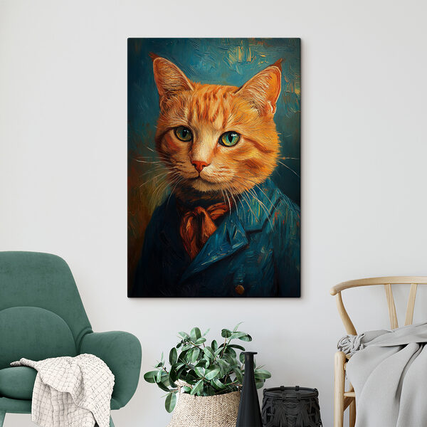 Chat en costume Chat en costume