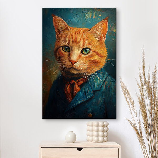Chat en costume Chat en costume