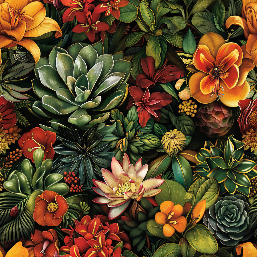 Gros plan sur des fleurs Gros plan sur des fleurs
