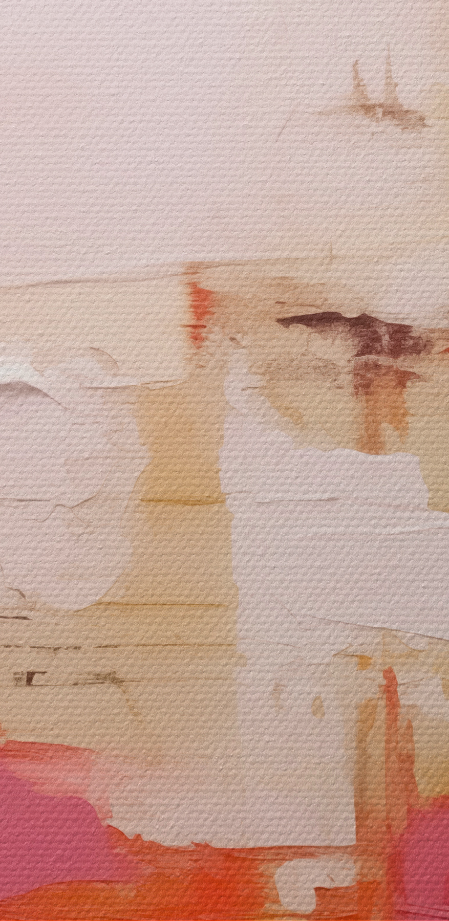 Peinture d'un mur coloré