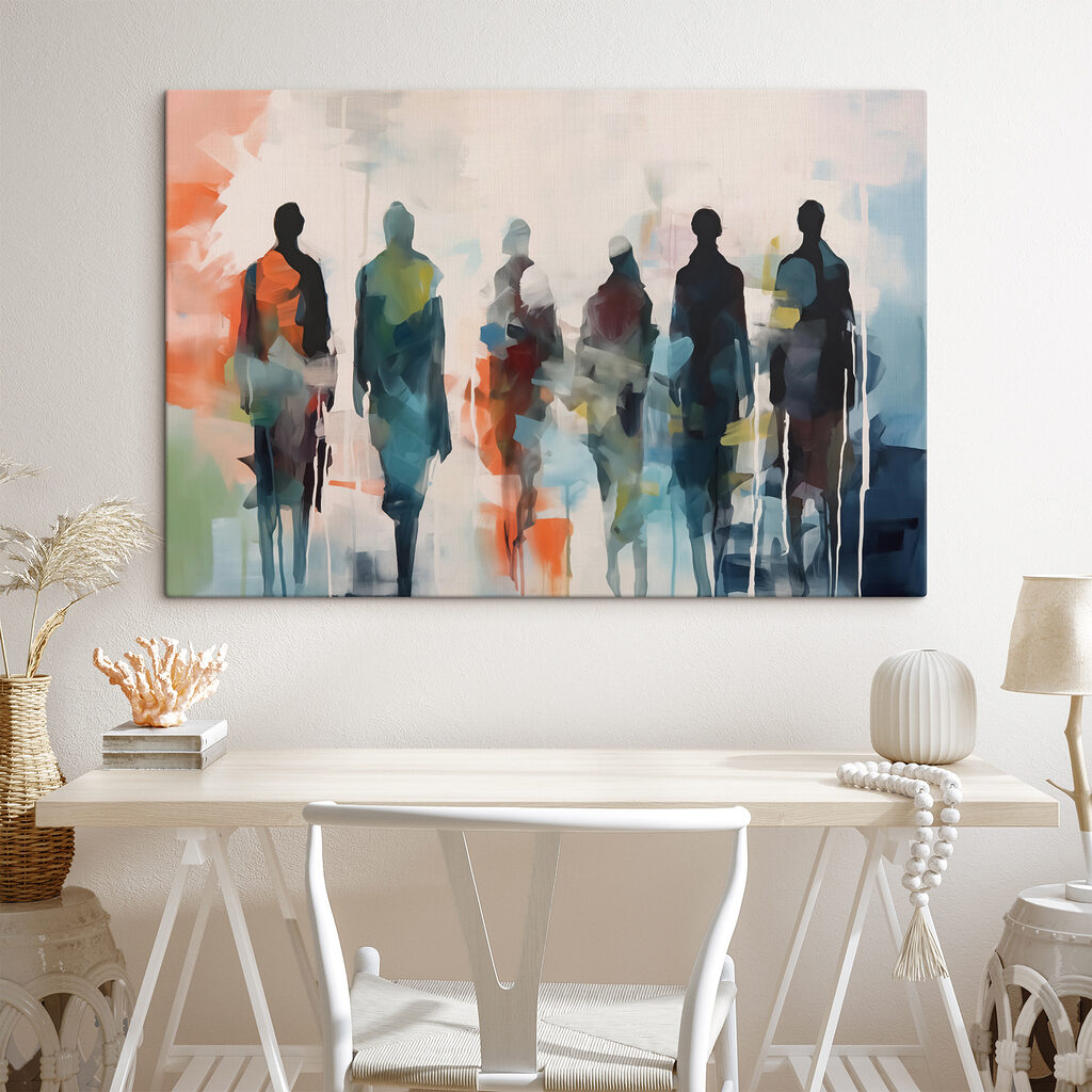 Group of people walking