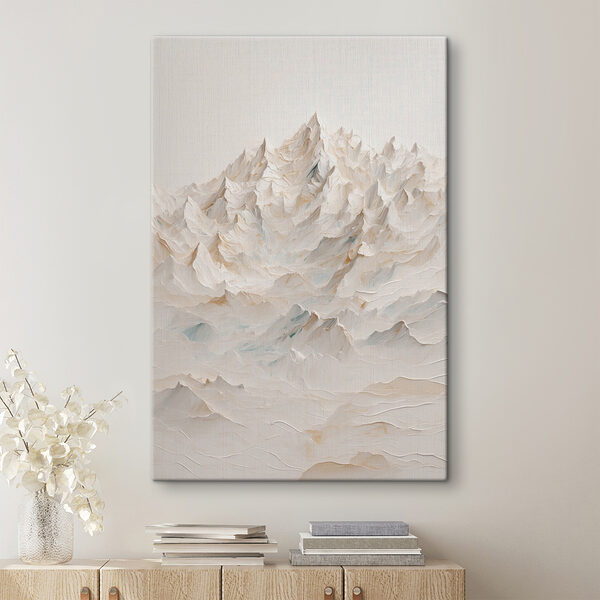 Chaîne de montagnes avec de nombreux sommets Chaîne de montagnes avec de nombreux sommets