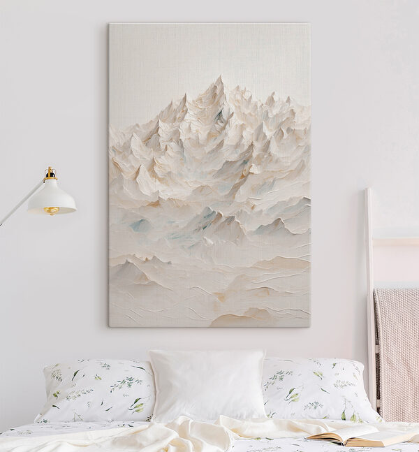 Chaîne de montagnes avec de nombreux sommets Chaîne de montagnes avec de nombreux sommets