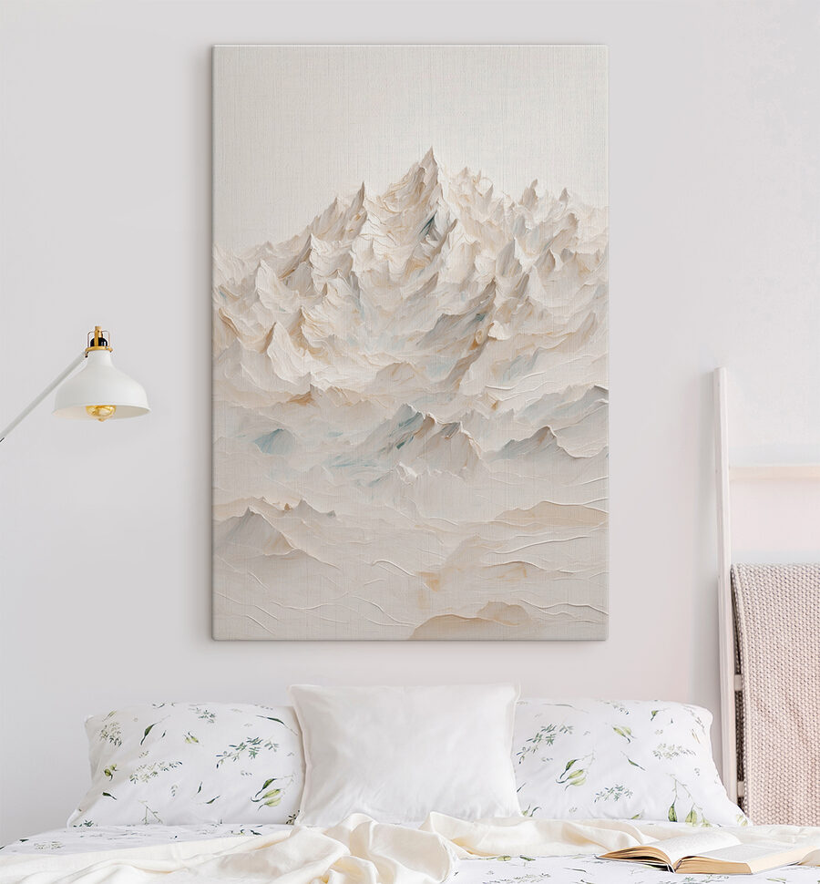 Chaîne de montagnes avec de nombreux sommets Chaîne de montagnes avec de nombreux sommets