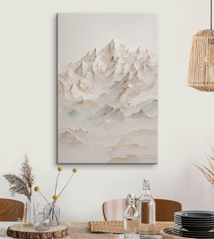 Chaîne de montagnes avec de nombreux sommets Chaîne de montagnes avec de nombreux sommets