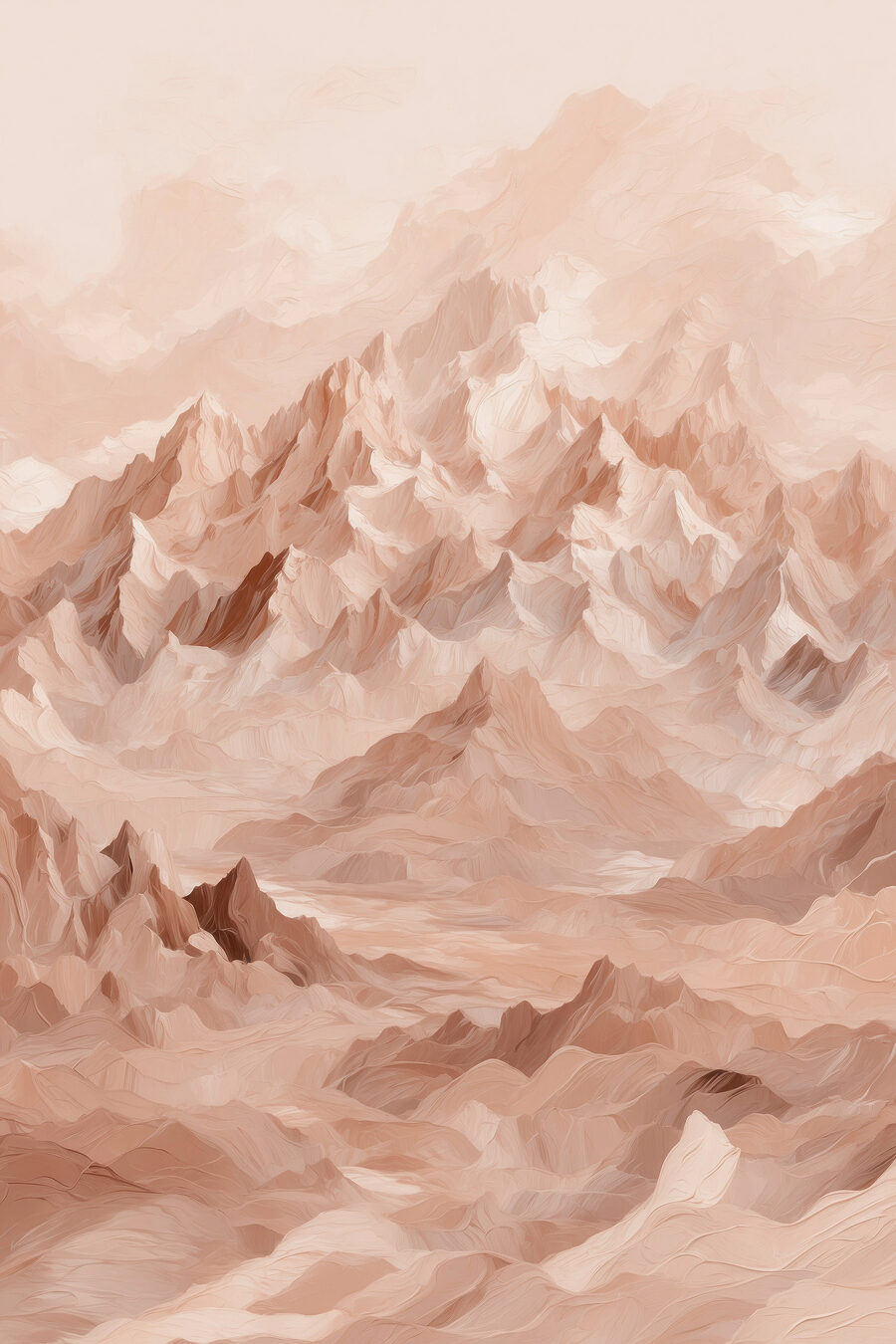 Chaîne de montagnes avec de nombreux sommets Chaîne de montagnes avec de nombreux sommets