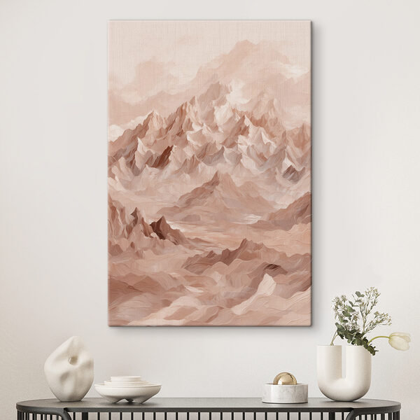Chaîne de montagnes avec de nombreux sommets Chaîne de montagnes avec de nombreux sommets