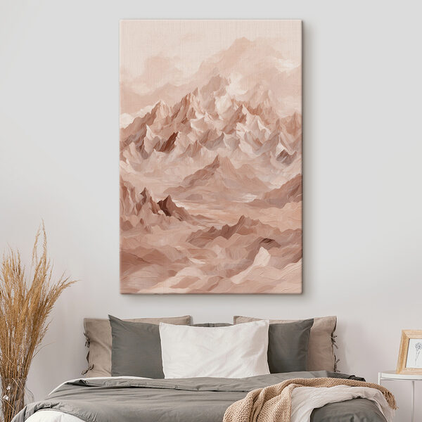 Chaîne de montagnes avec de nombreux sommets Chaîne de montagnes avec de nombreux sommets