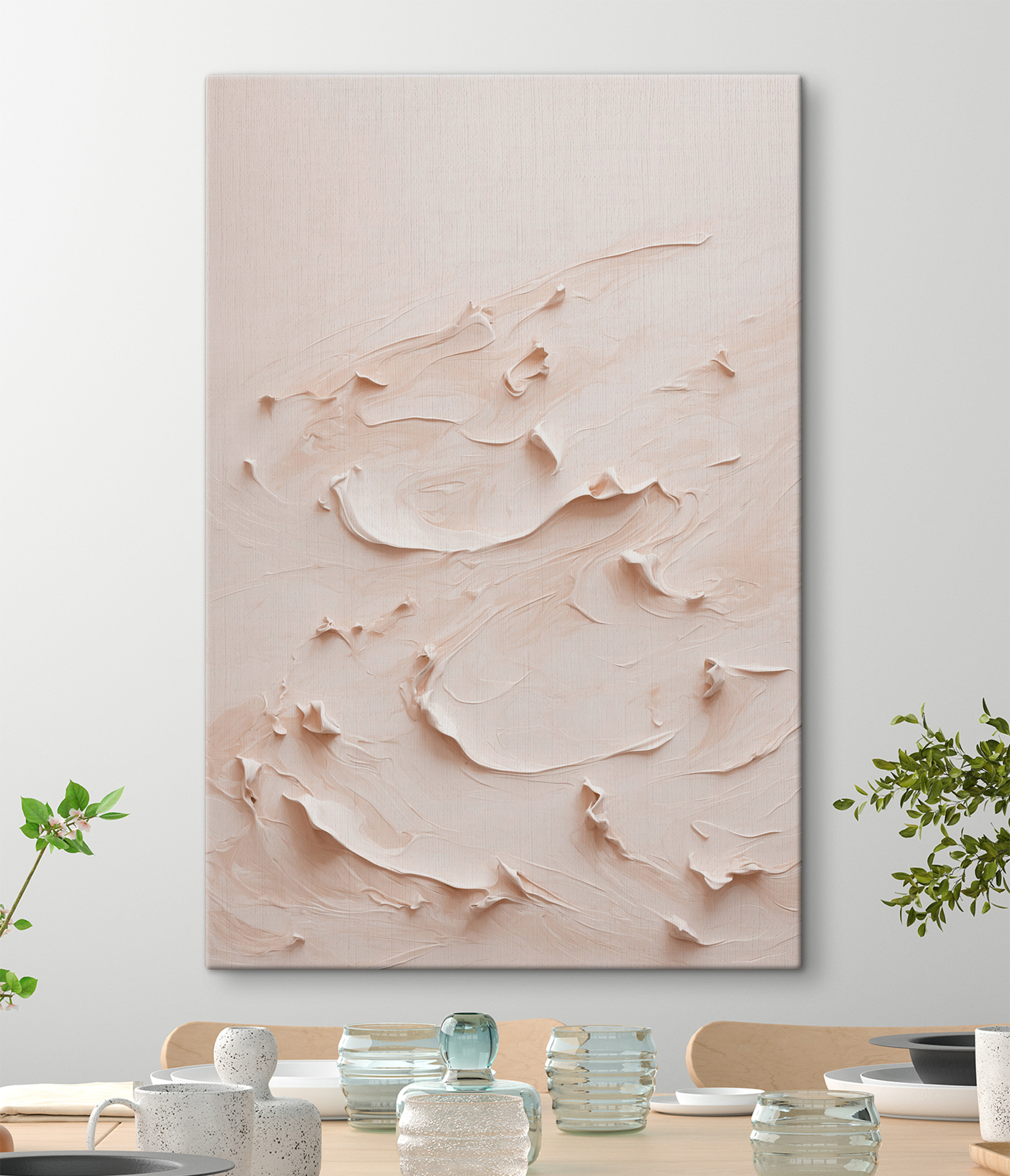 Close up of a white surface Close up of a white surface