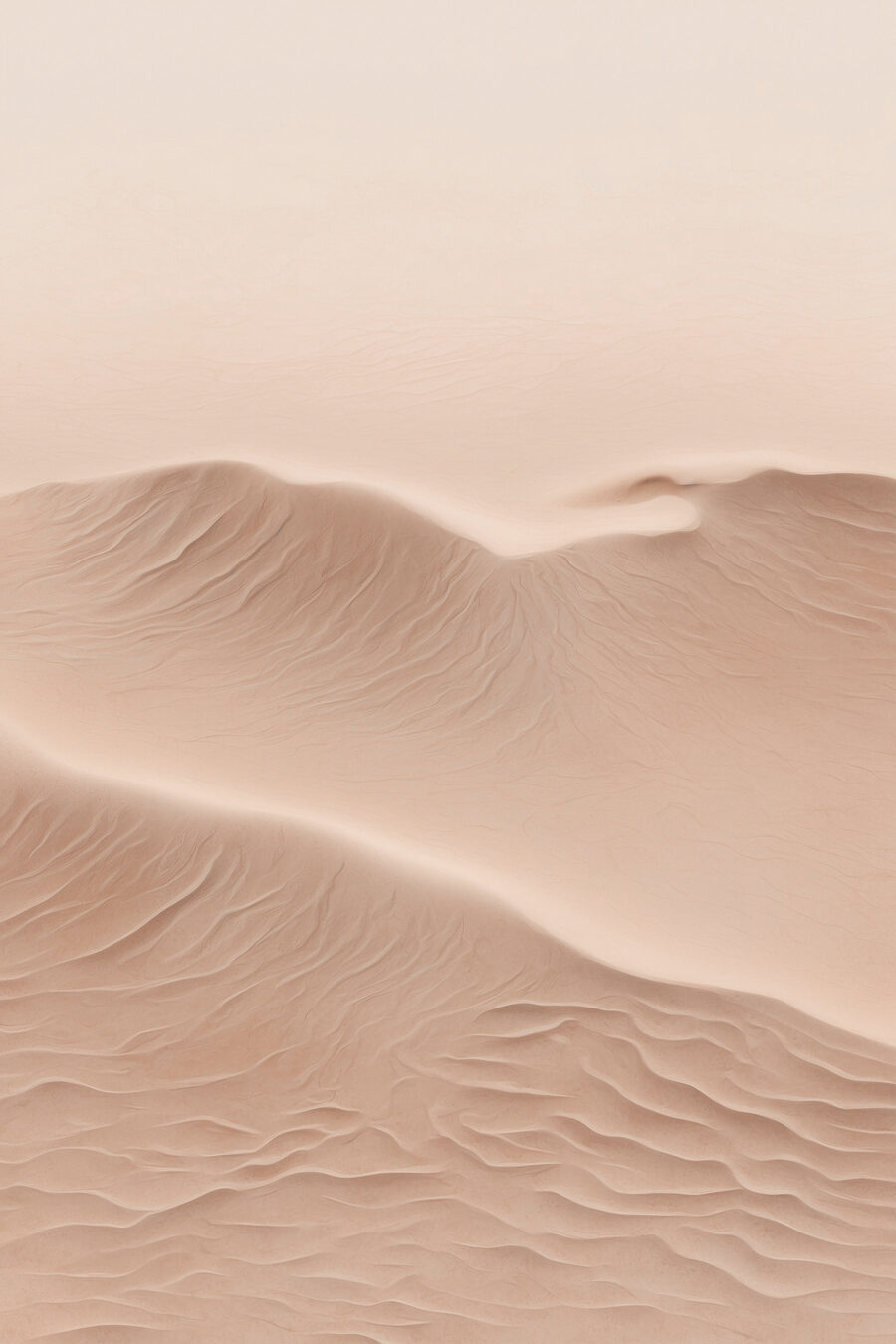 Dunes de sable avec vagues Dunes de sable avec vagues