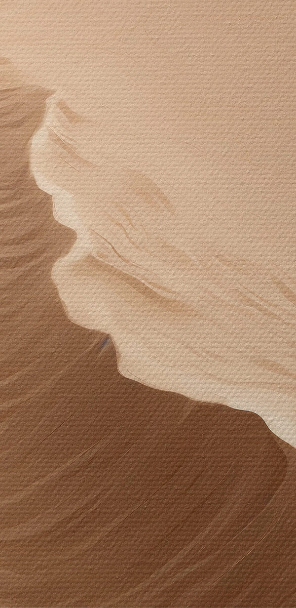 Dune de sable avec des vagues Dune de sable avec des vagues
