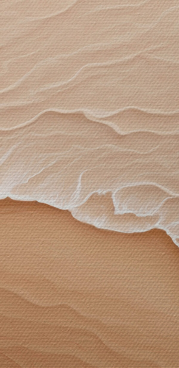 Plage de sable avec vagues Plage de sable avec vagues