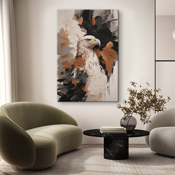 Peinture d'un aigle Peinture d'un aigle