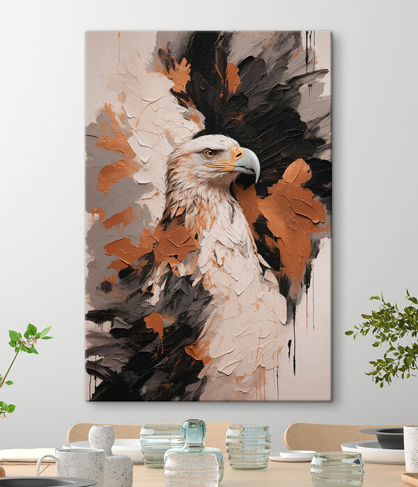Peinture d'un aigle Peinture d'un aigle