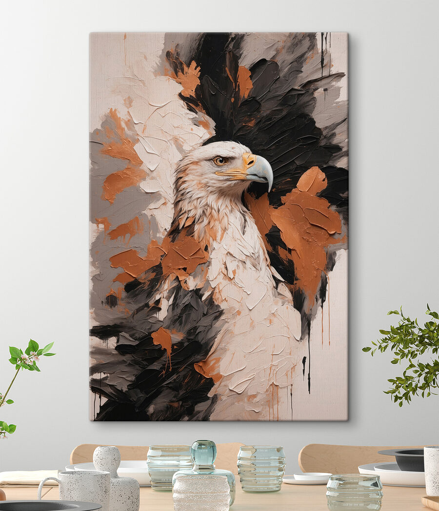 Peinture d'un aigle Peinture d'un aigle