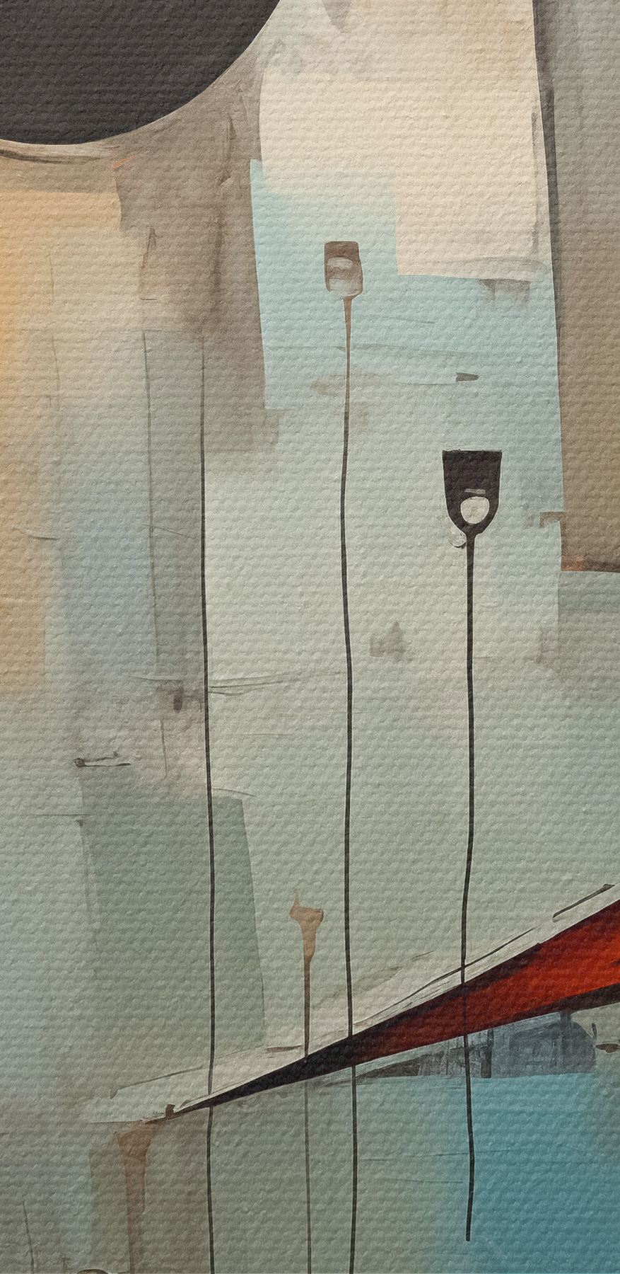 Peinture d'un visage