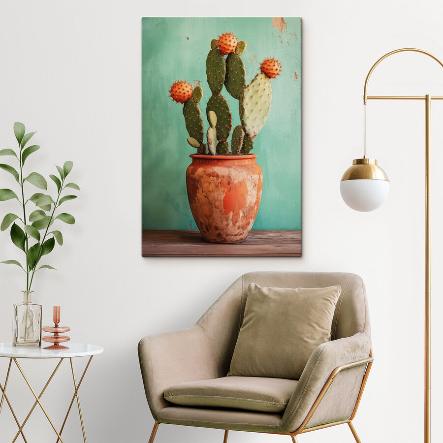 Tableaux Cactus en pot