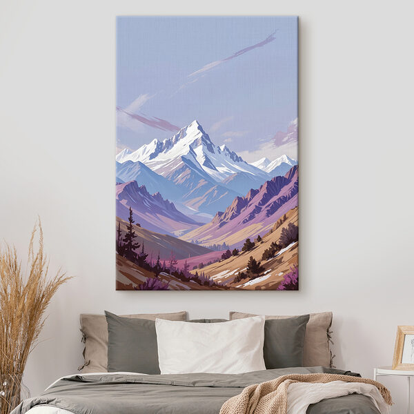 Chaîne de montagnes avec arbres et montagnes en arrière-plan Chaîne de montagnes avec arbres et montagnes en arrière-plan
