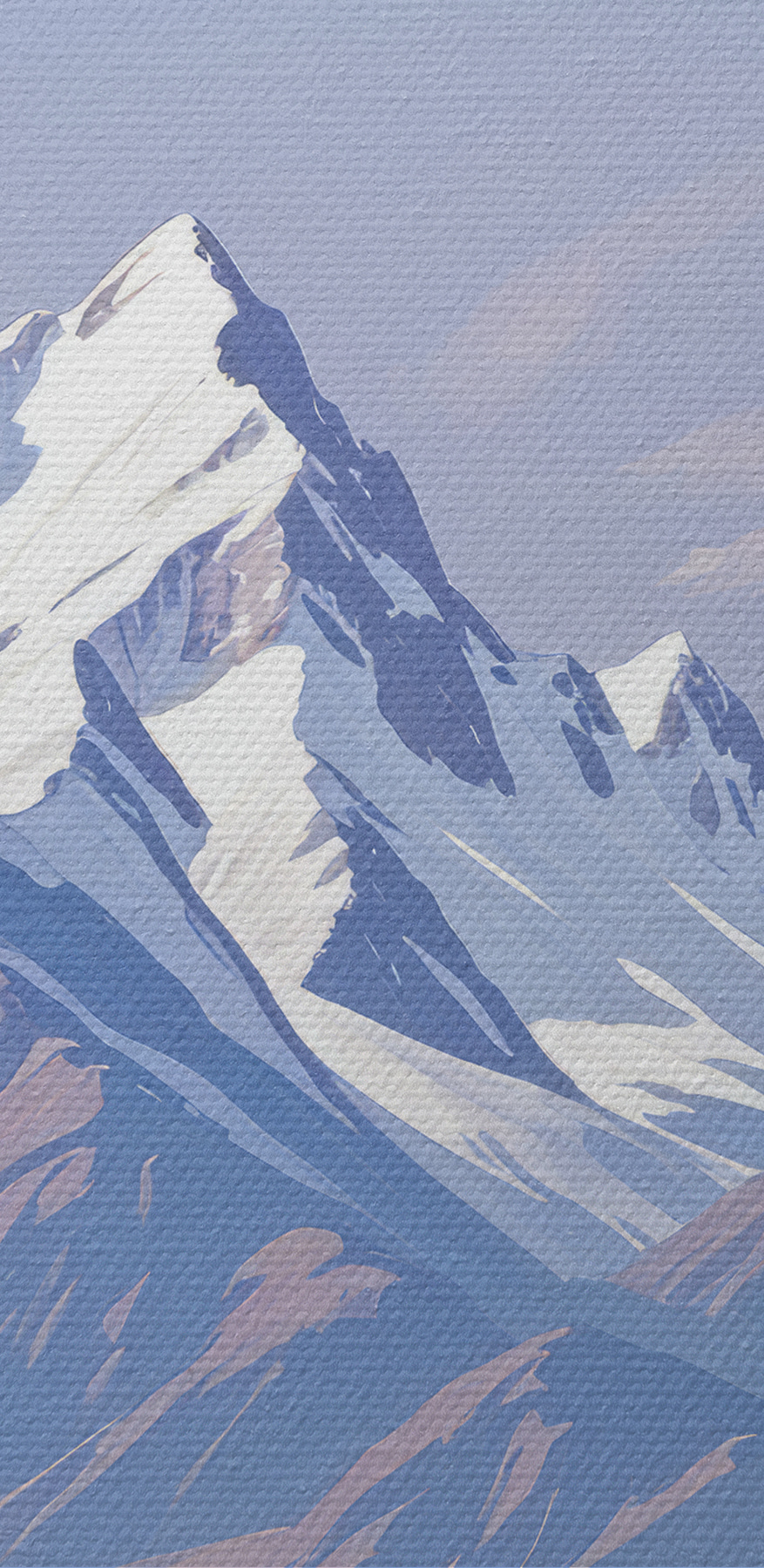 Chaîne de montagnes avec arbres et montagnes en arrière-plan