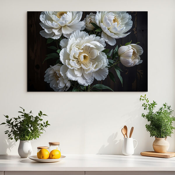 Groupe de fleurs blanches Groupe de fleurs blanches