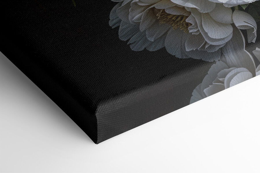 Groupe de fleurs blanches