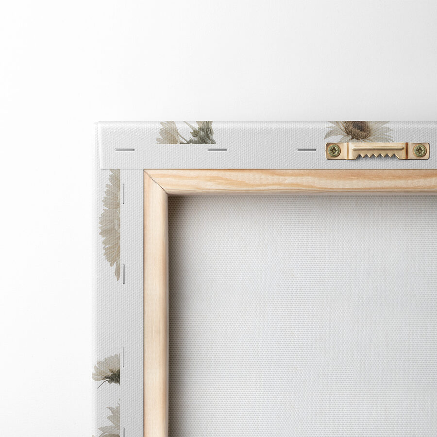 Groupe de fleurs blanches