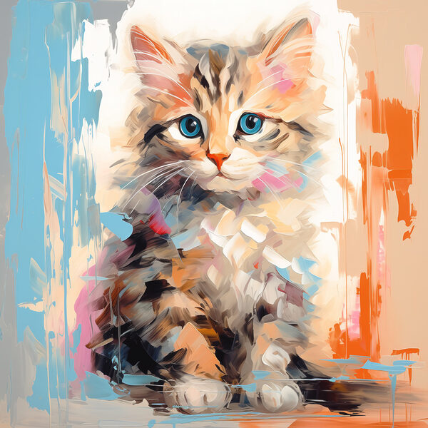 Chat aux yeux bleus Chat aux yeux bleus