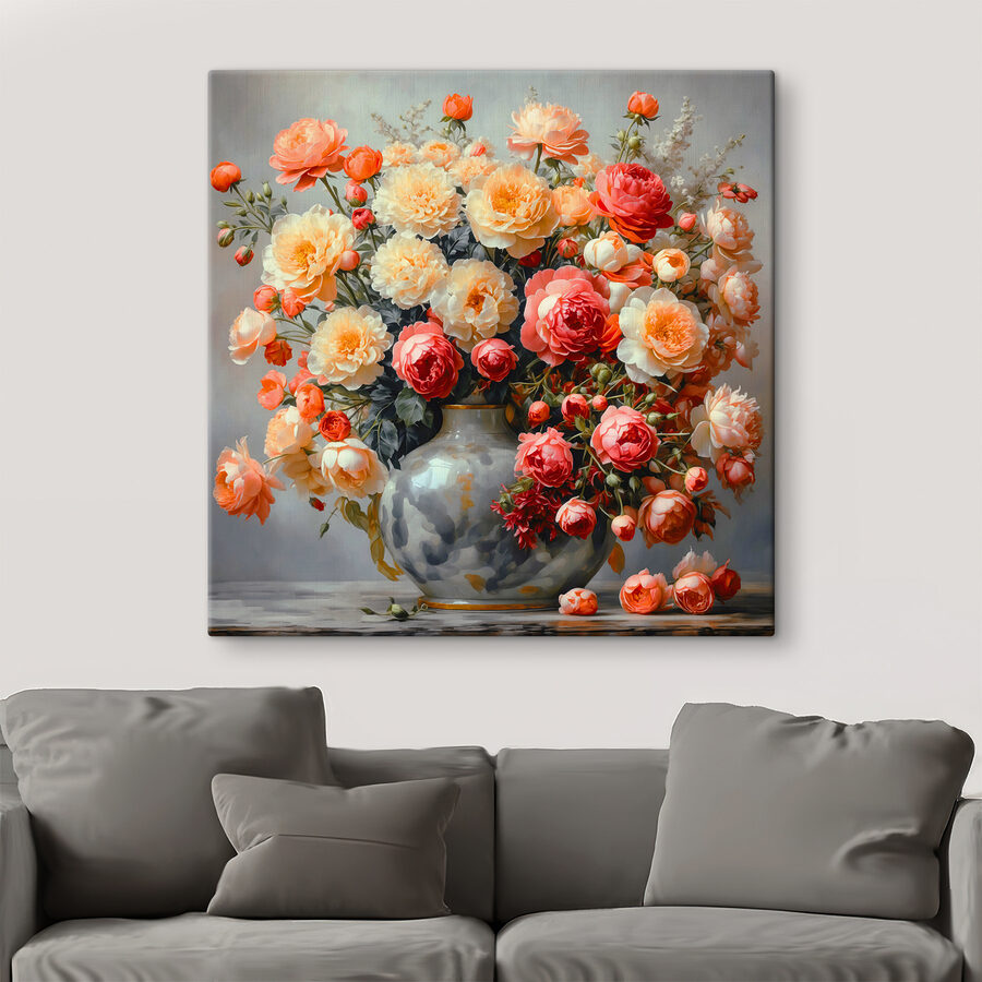 Vase de fleurs sur une table Vase de fleurs sur une table