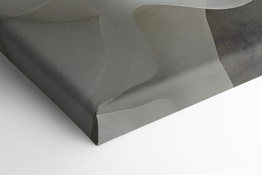 Tissu blanc à plis ondulés