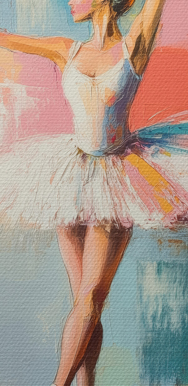Femme en tutu dansant Femme en tutu dansant