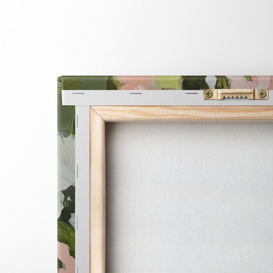 Peinture de fleurs et de feuilles
