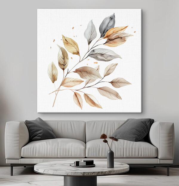 Branche avec des feuilles Branche avec des feuilles