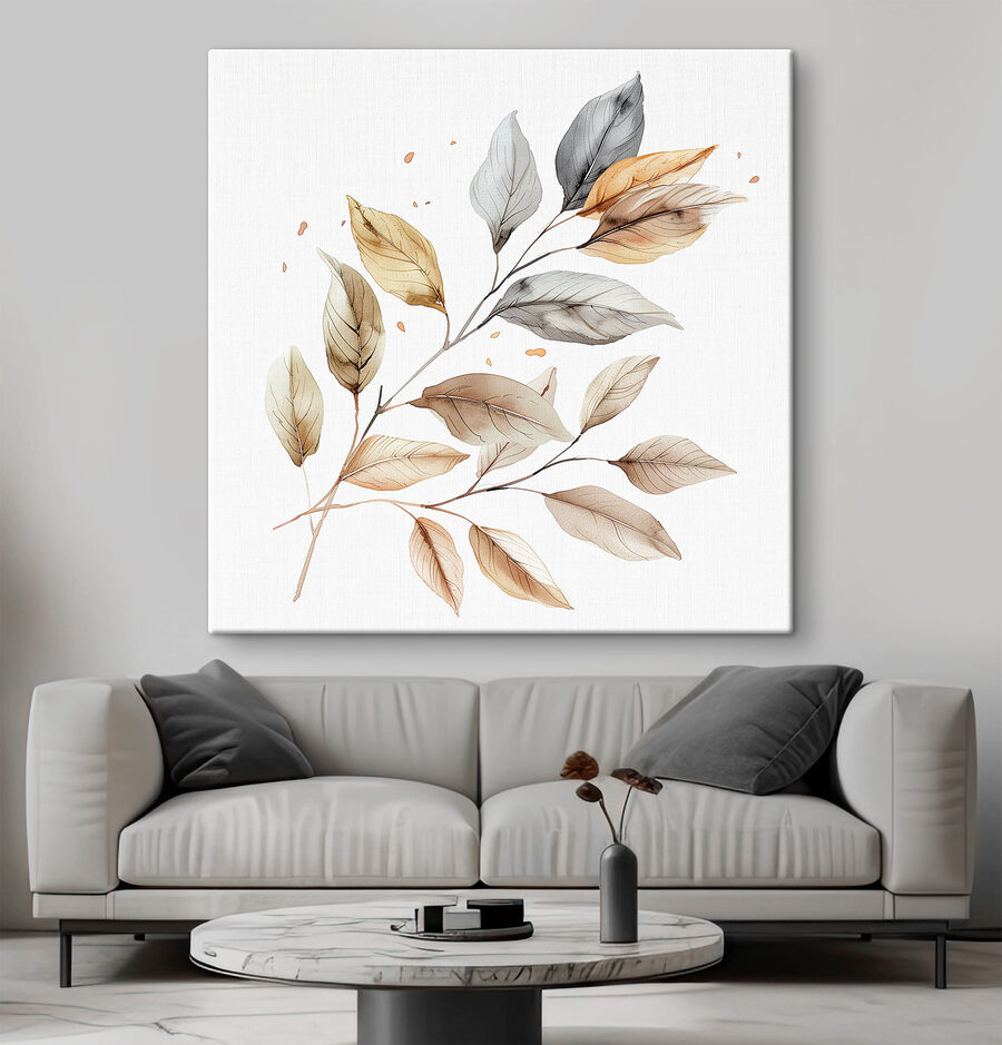Branche avec des feuilles