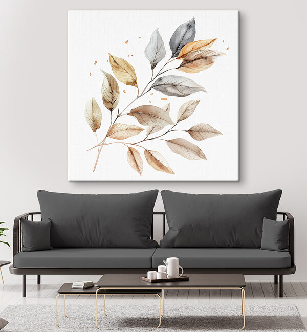 Branche avec des feuilles Branche avec des feuilles