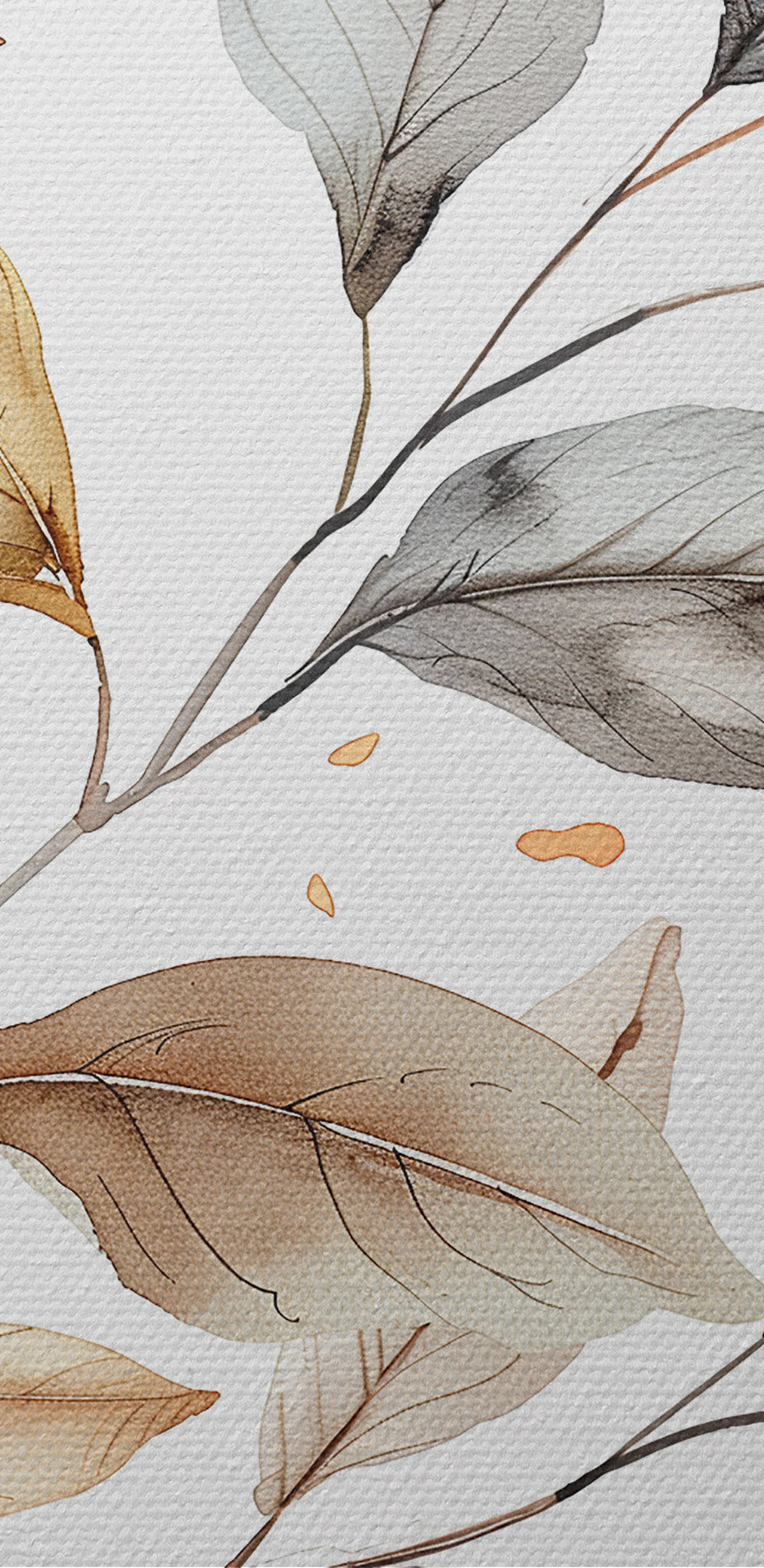 Branche avec des feuilles