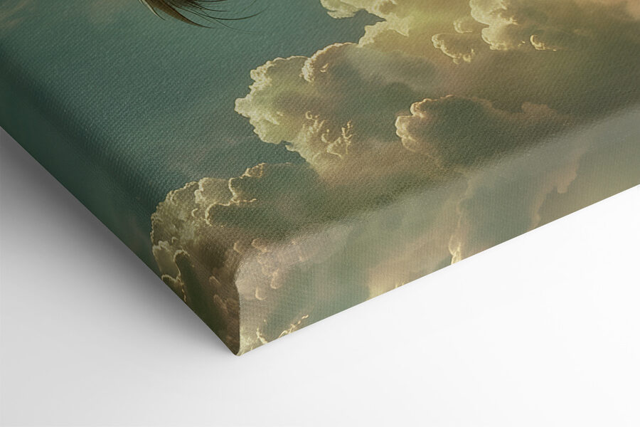 Dragon dans les nuages