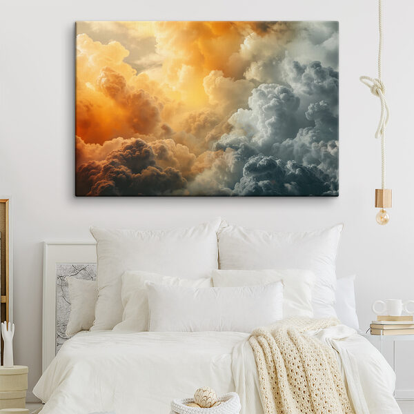 Groupe de nuages dans le ciel Groupe de nuages dans le ciel