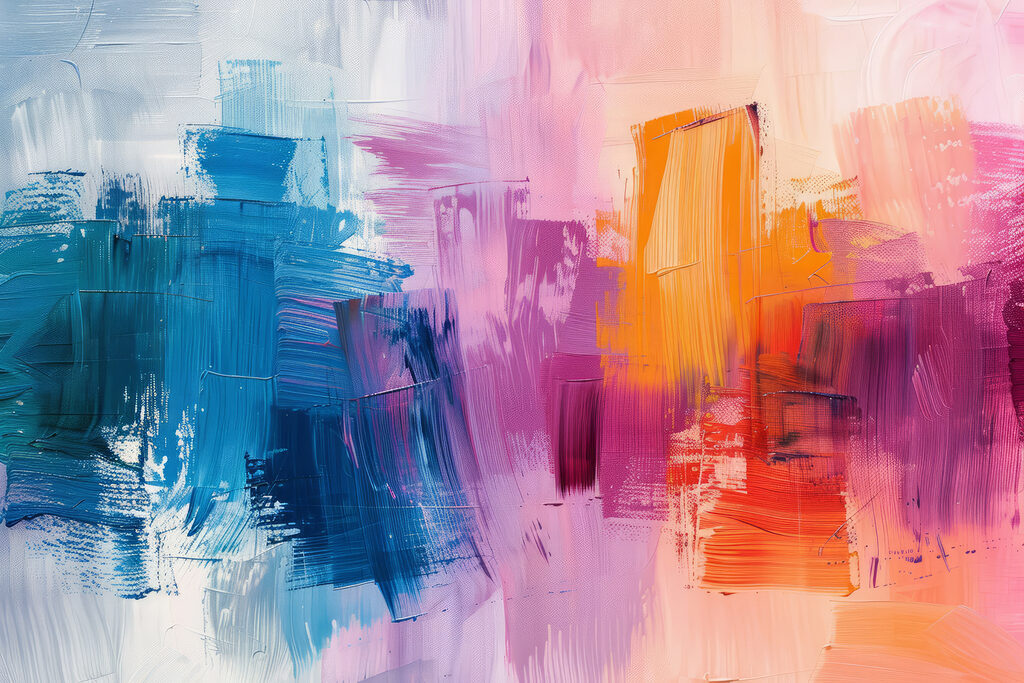 Painting of different colors