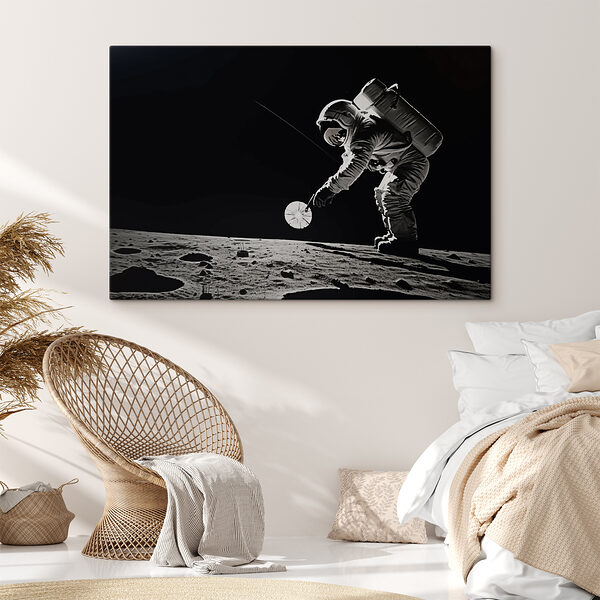 Astronaute sur la lune Astronaute sur la lune