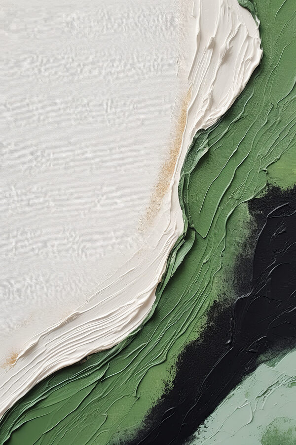 Gros plan sur une peinture Gros plan sur une peinture