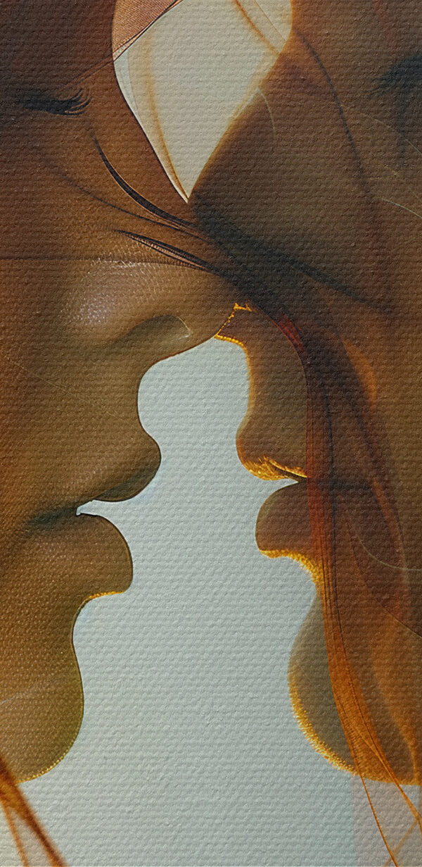 Homme et femme avec de la fumée Homme et femme avec de la fumée