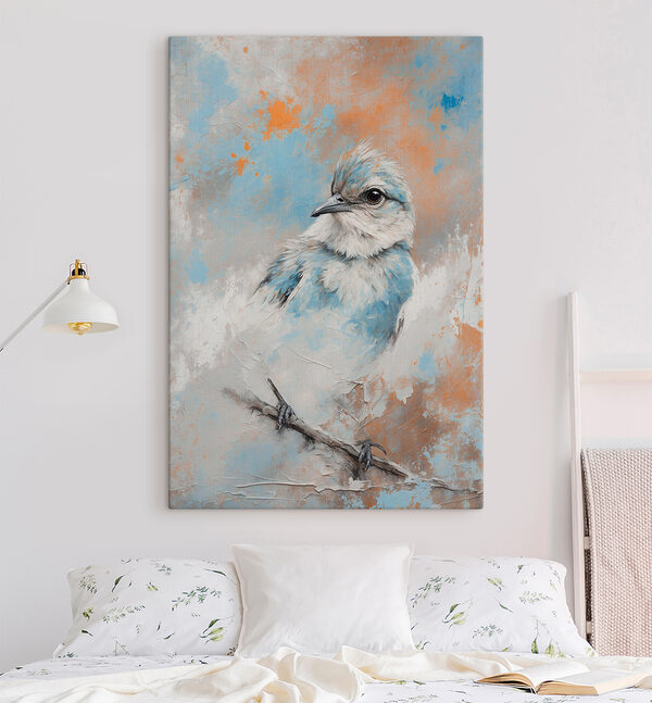 Peinture d'un oiseau Peinture d'un oiseau