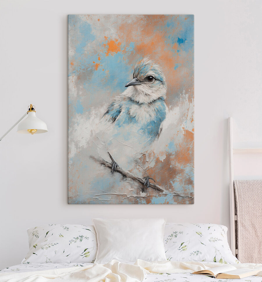 Peinture d'un oiseau