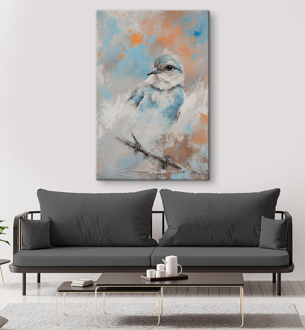 Peinture d'un oiseau Peinture d'un oiseau