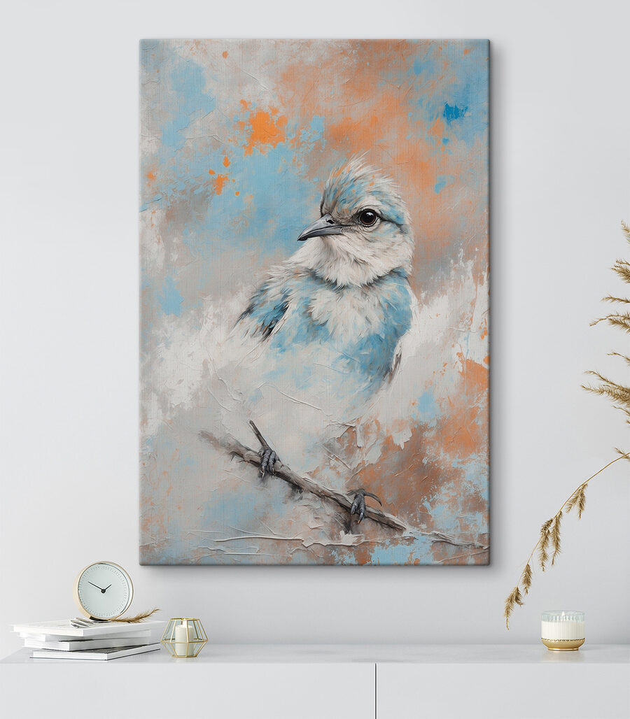 Peinture d'un oiseau