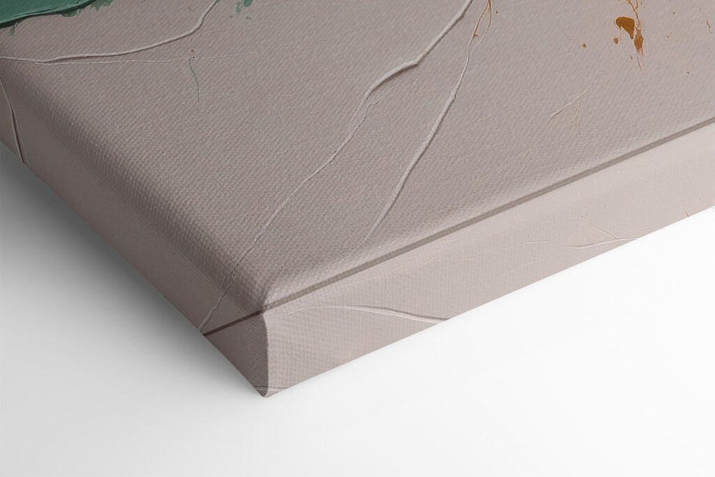 Gleaming chaos in vibrant strokes