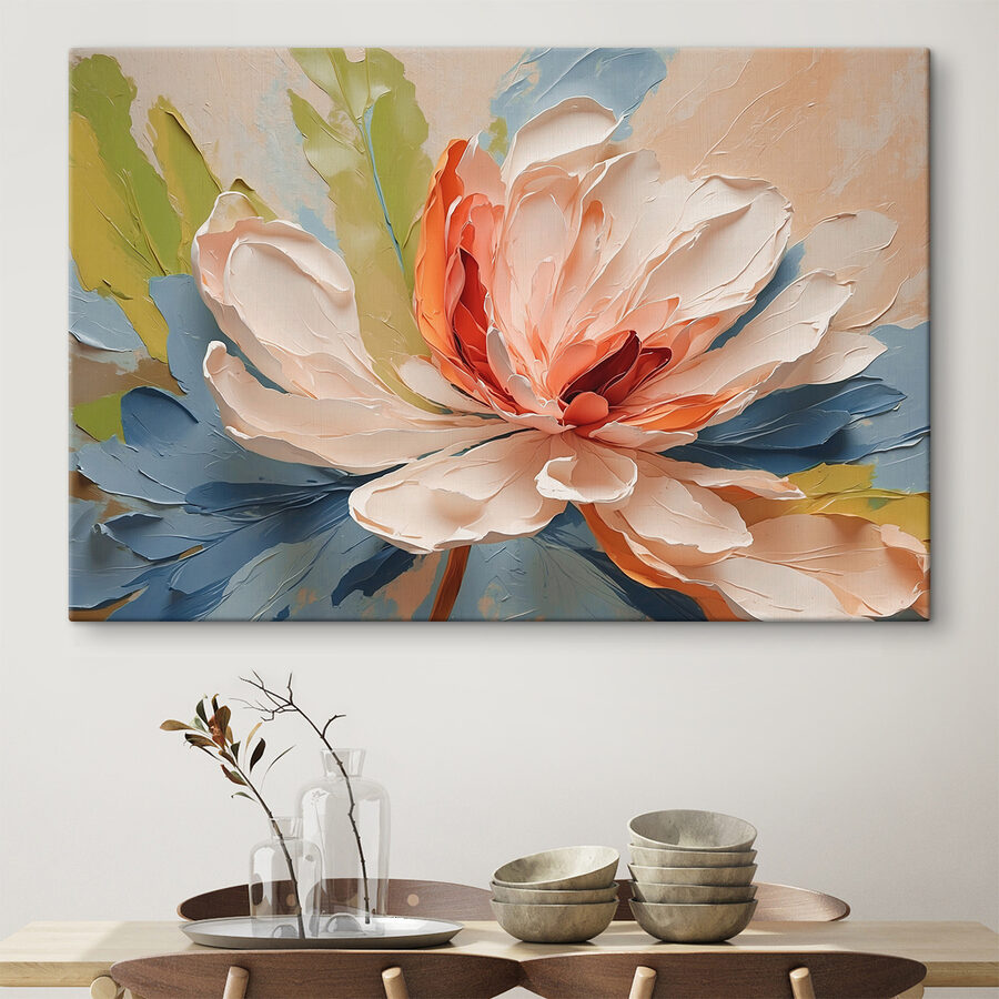 Tableaux Gros plan sur une fleur